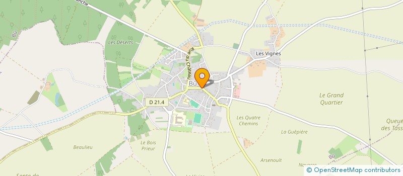 localisation de l'entreprise ETHERM à BU