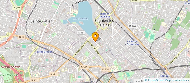 localisation de l'entreprise ETHERSEAS à ENGHIEN-LES-BAINS
