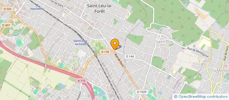 localisation de l'entreprise ETHERVILLA  SAINT-LEU-LA-FORET