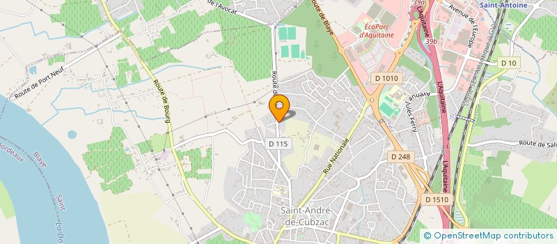 localisation de l'entreprise ETHEVE FORMATION & CONSEIL à LE PORT