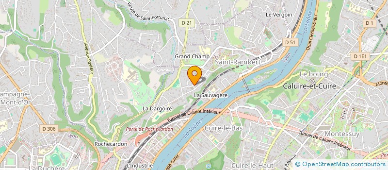 localisation de l'entreprise ETHIAJ  LYON