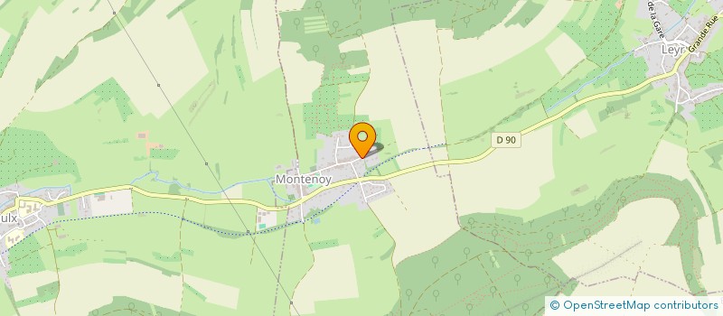 localisation de l'entreprise ETHIC AND LIFE  MONTENOY