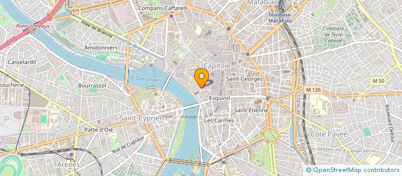 localisation de l'entreprise ETHIC ET CHIC à TOULOUSE