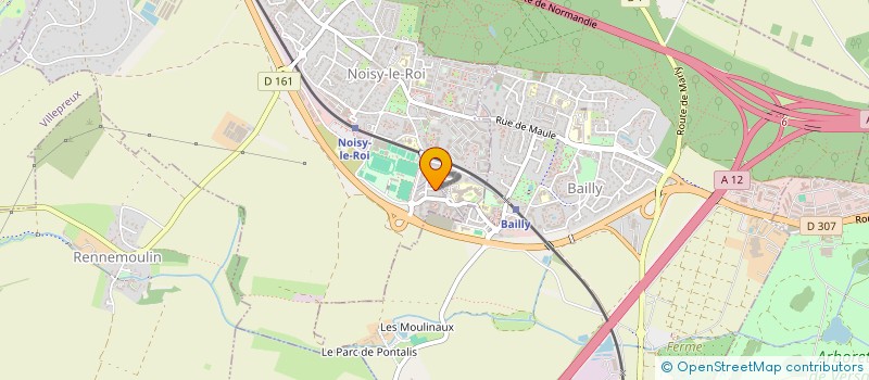 localisation de l'entreprise ETHIC & FOOD à NOISY-LE-ROI