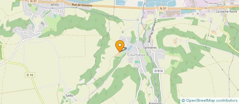 localisation de l'entreprise ETHIC HOLDING  COURTIEUX