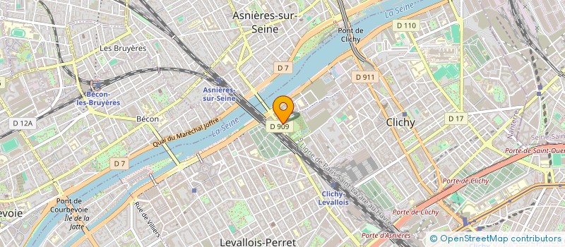 localisation de l'entreprise ETHIC SERVICES PLUS à ASNIERES-SUR-SEINE