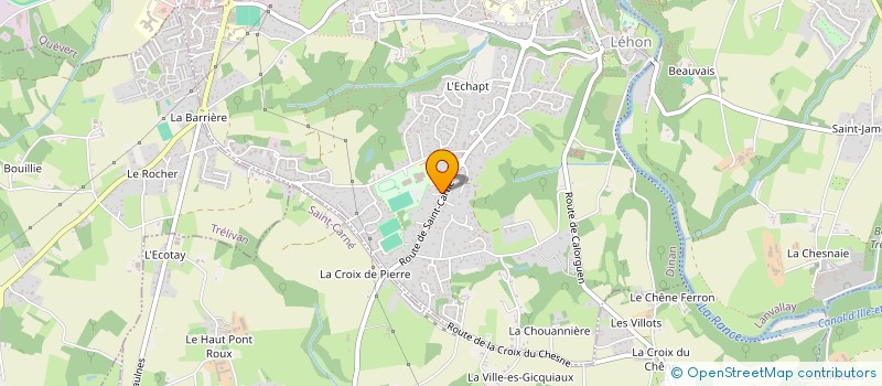 localisation de l'entreprise ETHICA EMEO à DINAN