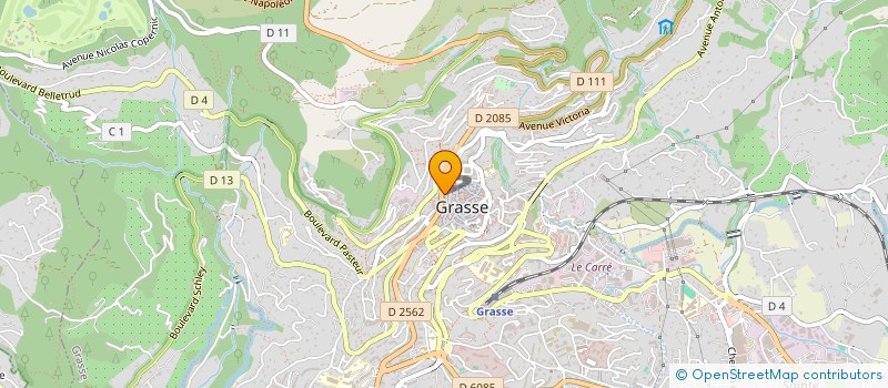 localisation de l'entreprise ETHICAL SCENT CONSULTING à GRASSE