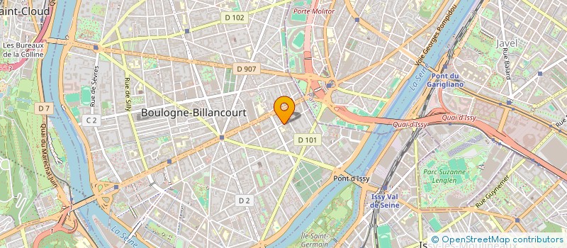 localisation de l'entreprise ETHICAL WOMEN à BOULOGNE-BILLANCOURT