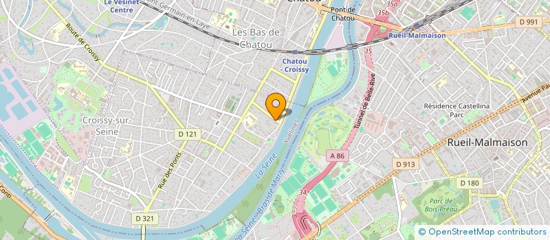 localisation de l'entreprise ETHICOMPTES  CROISSY-SUR-SEINE