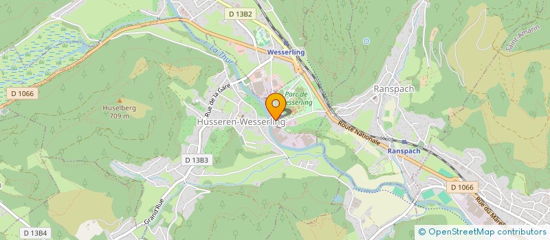 localisation de l'entreprise ETHICOSHOP à FELLERING