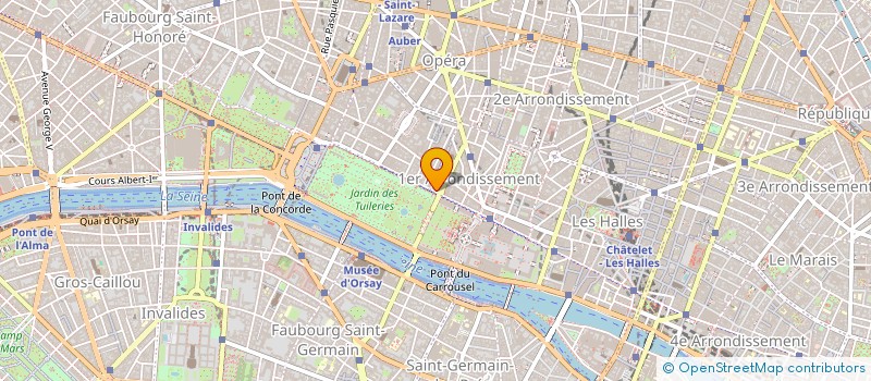 localisation de l'entreprise ETHICS FOR THE WORLD  PARIS