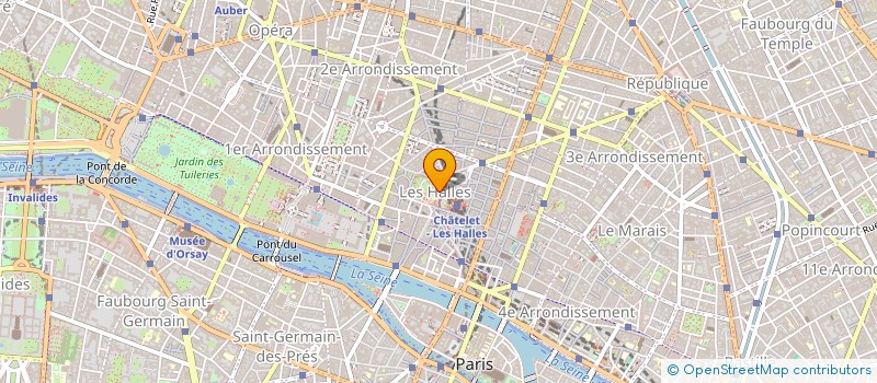 localisation de l'entreprise ETHIK CONCEPT à PARIS 01