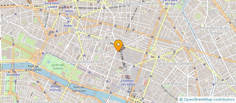 localisation de l'entreprise ETHIK ESTHETIC à PARIS