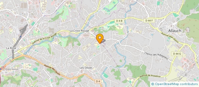 localisation de l'entreprise ETHIK IMMO SERVICES  MARSEILLE