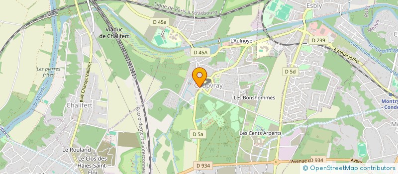localisation de l'entreprise ETHIKET à COUPVRAY