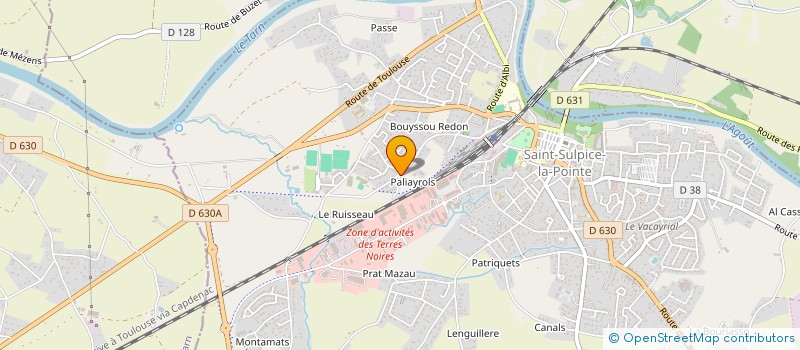 localisation de l'entreprise ETHIKIS AD CIVIS à SAINT-SULPICE-LA-POINTE