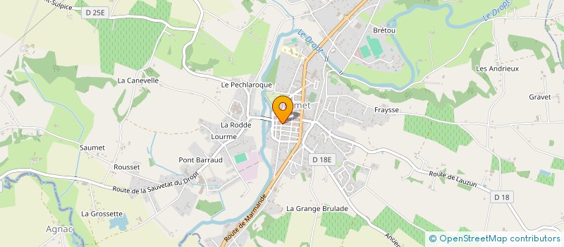 localisation de l'entreprise ETHIQ-CFD à EYMET