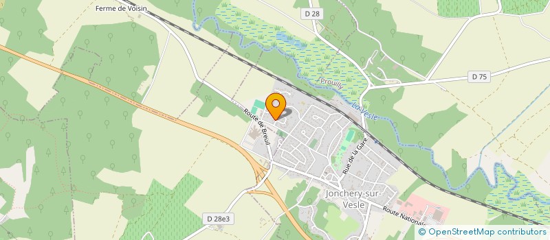 localisation de l'entreprise ETHIQUE CONCEPTION INGENIERIE  BEZANNES