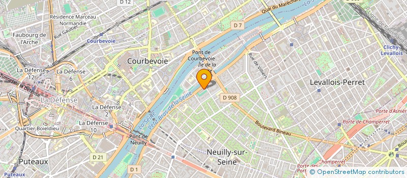 localisation de l'entreprise ETHIQUE PARTENAIRE à NEUILLY-SUR-SEINE