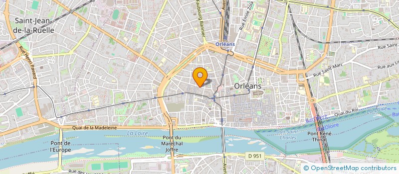 localisation de l'entreprise ETHIQUE RH à ORLEANS