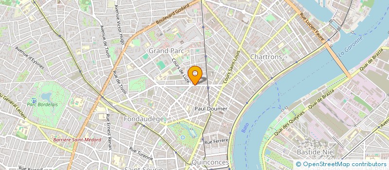 localisation de l'entreprise ETHIQUES CONSEIL  BORDEAUX