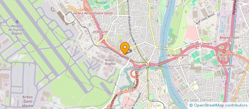 localisation de l'entreprise ETHISCIANCE  BLAGNAC