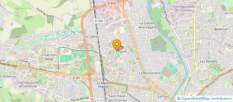 localisation de l'entreprise ETHNI COLORS  LE MANS