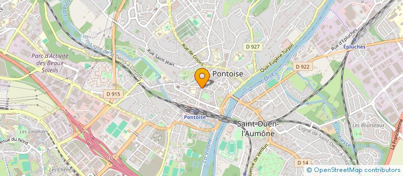 localisation de l'entreprise ETHNIC I à PONTOISE