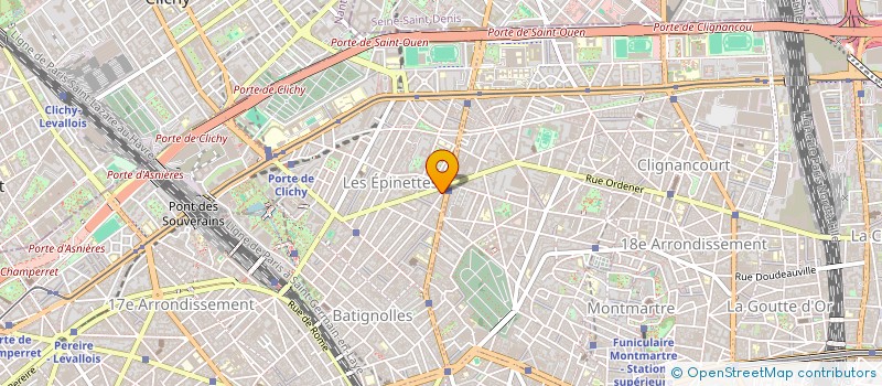 localisation de l'entreprise ETHNICA  PARIS