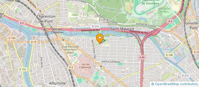 localisation de l'entreprise ETHNICART à MAISONS-ALFORT