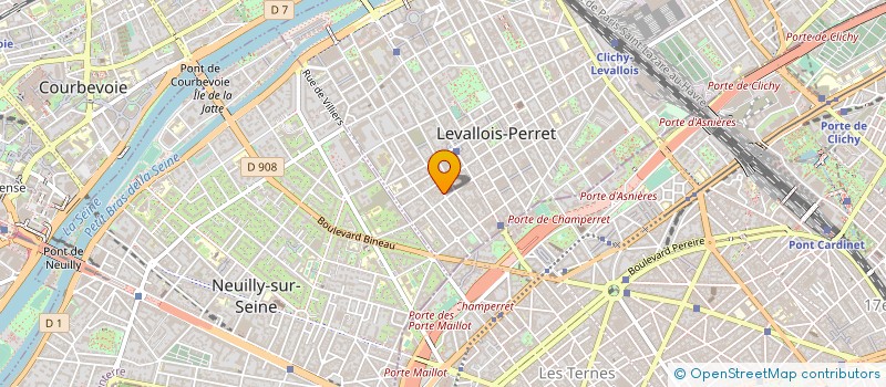 localisation de l'entreprise ETHNICS ARTS & WOOD SARL à LEVALLOIS-PERRET