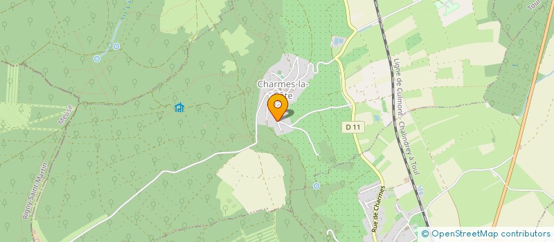 localisation de l'entreprise ETHNIES à CHARMES-LA-COTE