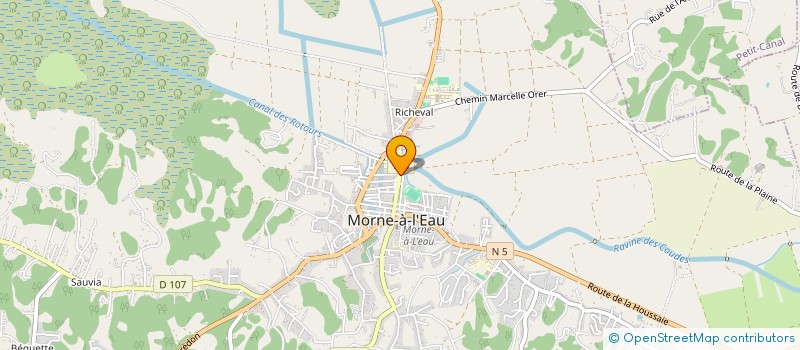 localisation de l'entreprise ETHNIKA à MORNE-A-L'EAU