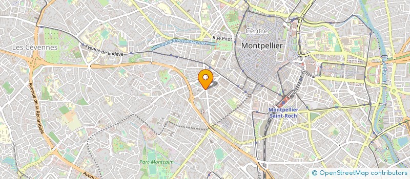 localisation de l'entreprise ETHNO DOC à MONTPELLIER