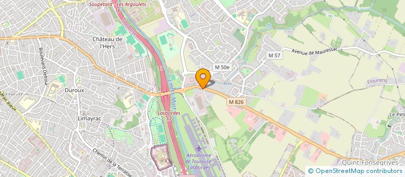 localisation de l'entreprise ETHNOCHIC  QUINT-FONSEGRIVES