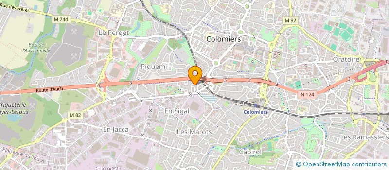 localisation de l'entreprise ETHNOKOIDES à COLOMIERS
