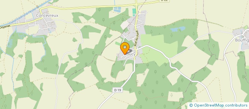 localisation de l'entreprise ETHNOPULSATION  ROUCY