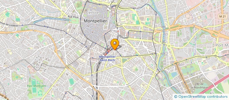 localisation de l'entreprise ETHNY'S à MONTPELLIER
