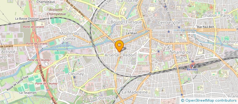 localisation de l'entreprise ETHOS RECORDS  RENNES