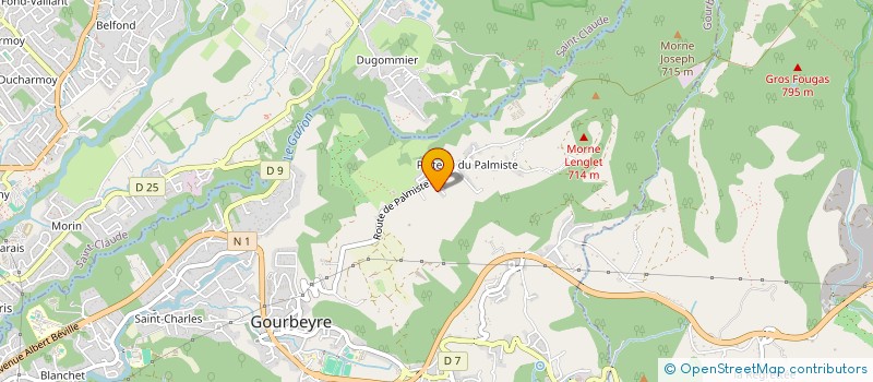 localisation de l'entreprise ETHOS RESTAURANT  GOURBEYRE