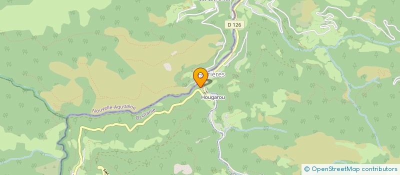 localisation de l'entreprise ETHS CASAUS DE GASCONHA  ARBEOST