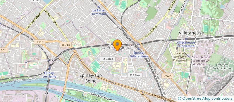 localisation de l'entreprise ETHYAIR à EPINAY-SUR-SEINE