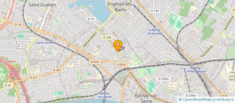 localisation de l'entreprise ETHYLANA à EPINAY-SUR-SEINE