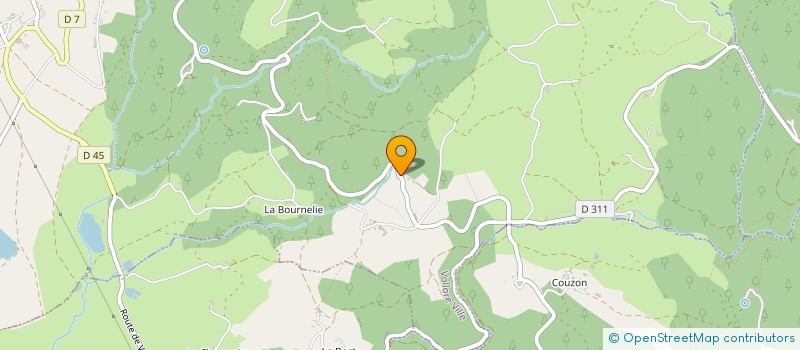 localisation de l'entreprise ETI-L  VOLLORE-VILLE