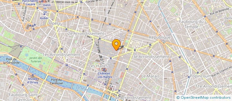 localisation de l'entreprise ETI SERVICE à PARIS