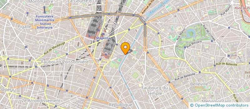 localisation de l'entreprise ETI SET à PARIS