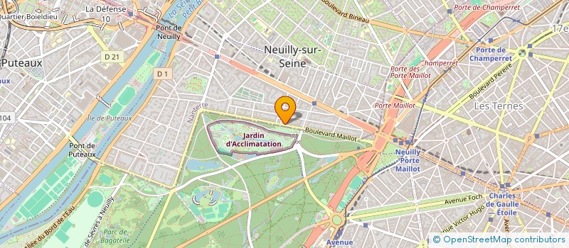 localisation de l'entreprise ETIA PARTNERS à NEUILLY-SUR-SEINE