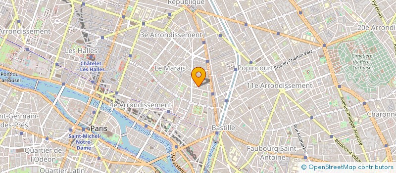 localisation de l'entreprise ETIAM  PARIS