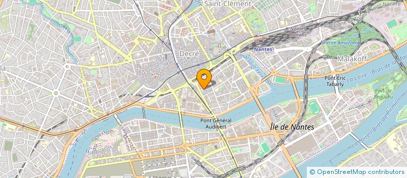 localisation de l'entreprise ETIC à NANTES